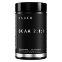BCAA Powder, Kaged BCAA aminokyseliny, fermentované, na bázi rostlin a Vegan Friendly Branched Chain Amino Acid, 5g BCAA Neochucené, aminokyseliny doplňky pro muže, 72 Služeb