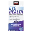 FORCE FACTOR Kompletní oční zdraví, Klinické síly oční vitamíny s Lutein & Zeaxanthin na podporu vidění, oční funkce, a Blue- Light Protection, Oční zdravotní doplňky pro dospělé, 60 Kapsle