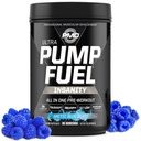 PMD sportovní čerpadlo Palivo Ultra Insanity - Premium Pre Workout Powder & Muscle Pump, Větší zaměření, Vytrvalost & Recovery, Premium Creatin, Arginin & Beta Alanin - Arctic Blue Blast (30 Služeb)