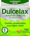 Dulcolax 5 mg Laxativní tablety na zácpu - 100 ea