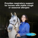 Farnam Cough Free Horse Cough Dodatek Pelety, Poskytuje respirační podporu pro koně W / sezónní alergie nebo stabilní kašel, 1.75 liber, 48 denní dodávky (balení po 2)