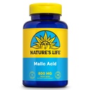 Nature 's Life Malic Acid 800 mg IR 124; Chelating Agent May Help Support Energy & Muscle Comfort IR 124; No Gluten, Non- GMO IR 124; 100 Count