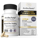 Arnika Forte Kapsle - Otok a odřeniny po chirurgické a estetické léčbě, Antioxidanty a bioflavonoidy, Arnica 1000mg, Bromelain 125mg 3000GDU - 14 Kapsle