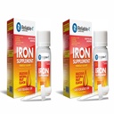 Železniční SULFÁT / Dětské kapky pro kojence a batolata doplněk železa (2-Pack)