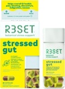 R3SET Stressed Gut Prebiotic Denní dodatek pro Gut zdraví, Heartburn, Floating, Gas - Doplnění Probiotika pro ženy + muži - Zázvor, Licorice Root, Organické houby Blend, přírodní, 28 Počet