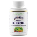 Paradise Byliny, Země mísí B- komplex, Methylovaný, Enzymaticky aktivní formy B Vitamíny + Superfoods, Podporuje energii a imunitu, 60 Kapsle