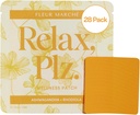 Fleur Marche Relax, Plz Botanický dodatek Patch - Calming & Relaxační Wellness Patch s Ashwagandha, Heřmánek a další výkonné adaptogeny - Vysoce biologicky dostupné - 28 Záplaty