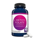 MD Life L- Methylfolát 10 mg dodatek - Professional- Grade Active L Methylfolát Dodatek - 90 Kapsle - L- Methylfolát 10mg - Maximální potence MTHFR W / Essential Amino Acids