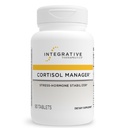 Integrační terapeutika Cortisol Manager - Adrenal Health Supplement for Health Stress Response * - Vegan, Dairy- Free & Gluten- Free - 90 Kapsle (45 Služeb)
