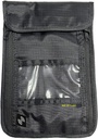 NO Jet Lag Travel Neck Pouch, Pas / Držák peněz pro cestování s RFID Blocking technologie, skryté cestovní Pouch chránit hotovost, kreditní karty, telefony, Cestování Essential