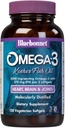 Bluebonnet Nutrition Omega33 Kosher Fish Oil, Natural Triglyceride Form, Gluten- Free, Dairy- Free, Kosher Certified, Non-GMO, 3. strana Testováno, Molekulárně Distilled, 120 Vegetarian Softgel, 60 Serving