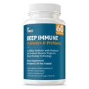Dr. Tobias Deep Imunitate Probiotics & Prebiotics, Dual Action Digestion & Imunitation Support with PreforPro Prebiotics & Layed Release Spore Forming Probiotics for Women & Men, 60 Kapsle, 30 Sluhy