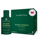 CYMBIOTIKA Super Zelený dodatek s chlorofylem, Spirulina, Daily Vegan Superfood Packets for Digestive Gut Health, Detox, Energie a imunitní podpora, Citrus Lime Flavor, 15 ml Pouches, 30 Pack