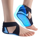 Plantar Fasciitis Ice Packs with Heel & Sole Gel Cover, 2PCS Gel Heel Cups Protectors for Pain Relief, Nastavitelné foot Ice Pack Wraps for Achilles Tendonitis