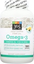 365 od Whole Foods Market, Omega-3 Lemon, 180 Count