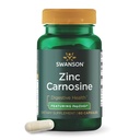 Swanson Ultra zink Carnosinus (PepZinGI) - 60 Kapsle - Přírodní doplněk pro zdraví žaludku, stravitelná podpora, a Žaludeční mikrobiální bilance