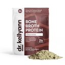 Dr. Kellyann Keto Bone Broth Powder Chocolate - Protein 21g, 2g Net Carbs - Grass Fed Hydrolyzed Collagen - Cukr, gluten a mléčné výrobky Free, Paleo, Keto Protein Shakes (30 Služeb)