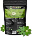 Go Nutra Goldenseal Root Extract Pure Goldenseal Powder Potent 10: 1 Goldenseal Extract 4oz. Bylinný dodatek Golden Seal Root