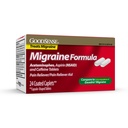 GoodSense Migréna Formule Kaplety - Acetaminofen, Aspirin (NSAID) & Kofein - Migréna Reliéf bolesti, 24 Počet