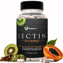 KaraMD Lectin Guard 124; Colon Cleansing Lectin Blocker 124; Slippery Elm, Bladderwrack, Natrium Alginate, Okra, Kiwi & Papaya 124; Gut Zdraví pro ženy a muže, Non- GMO & gluten zdarma 30 Kapsle