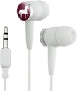 GRAPHISS & MORE Horse Silhouette Wild Mane Trotting Maroon Novelty in- Ušní sluchátka - bílá