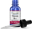 Vitamin B12 Liquid Drops Made in USA - Kyanokobalamin Drops 500% DV per Serving - 36 Servings per Container - Great for Men, Women, Children - Vegan Supplements - Bulk Velikosti také k dispozici
