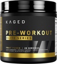 Kaged High Stimulant Pre Workout Powder 124; Ovocný punč 124; Pre- Kaged Elite CLANE124; L- Citrulline CLANE124; Creatine CLANE124; Beta Alanine CLANE124; 388mg Caffeine CLANE124; Nitric Oxide Booster CLANE124; 20 Serings